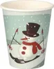 STARPAK 89846 50 STARPAK Einweg-Trinkbecher Snowman 0,2 l Anteprima dell’immagine prodotto 1