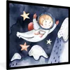 MuchoWow® Gerahmtes Poster Weltraum - Berg - Sterne - Junge Produktbild-Vorschau 1