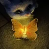 Solarlampe, LED Solarleuchte, Gartenlampe, Katze Produktbild-Vorschau 7