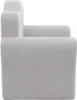 vidaXL Divano per bambini grigio chiaro in morbido peluche Anteprima dell’immagine prodotto 4