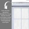 wometo Faden-Vorhang Glitzer-Vorhang 90x245 - silber-silber Produktbild-Vorschau 4