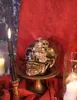 Totenkopf-Dekofigur mit Diamanten Partydeko Halloween Produktbild-Vorschau 5
