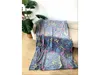 Svítící deka mikroflanel BAREVNÝ MOTÝL 150x200 cm modrá Náhled obrázku produktu 3