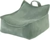 A single green corduroy beanbag chair for children. Produktbild-Vorschau
