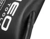 A close-up view of a black inflatable lifting bag with white text and a black tube inserted into a reinforced opening. Produktbild-Vorschau