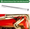Tube D'Échappement Droit À Mandrin Coupé Bricolage, Tuyau Voir les images du produit 3