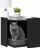vidaXL Zásobník na odpadky černý 53x53x51 cm Materiál na Náhled obrázku produktu 3