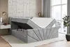 ALTDECOR Boxspringbett mit Fußteil, H3 Matratze und Topper Produktbild-Vorschau 3