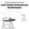 Hauck Alpha Click Tray -syöttötuolin tarjotin, Black Anteprima dell’immagine prodotto 7