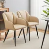 CLIPOP Chaise de salle à manger (lot de 2) avec accoudoirs, Voir les images du produit 2