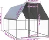 Diagram showing dimensions of an outdoor chicken cage. Anteprima dell’immagine prodotto