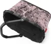 Reisenthel carrybag, Koszyk na zakupy, Czarny, Różowy, Podgląd zdjęcia produktu 4