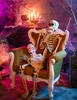 Weinendes Zombie Puppe - 50 cm | Halloween Dekoration Produktbild-Vorschau 5