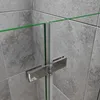 70X70X195cm Duschkabine Dusche Falttür Scharniertür Produktbild-Vorschau 9