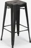 barhocker hocker aus metall im industriedesign 78cm steel Produktbild-Vorschau 7