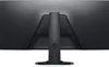 The back of a black Dell monitor is shown against a white background. Voir les images du produit
