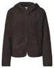 teddy jacket w.hoody 17874 black coffee Größe 38 Produktbild-Vorschau 1