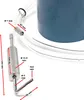 Tlaková pistole 1100ml 4-6bar 1/4" dutinová pistole a Náhled obrázku produktu 5
