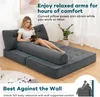Hommpa Faltbares Schlafsofa 180×130cm Full- Klapp-Sofa Bett Produktbild-Vorschau 6