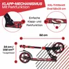 SIX DEGREES Aluminium Scooter 205 mm racing red, Produktbild-Vorschau 4