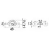 Osculati Eye Bridge SS Boat Eye Anteprima dell’immagine prodotto 6