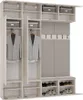 Garderobe HAGA IV 2SZ2W Kaschmir Produktbild-Vorschau 2
