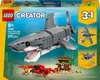 LEGO Creator 3-in-1 set: Wilde haai met schatkaart - Productafbeelding-voorbeeld 9