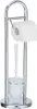 WENKO Stand WC Garnitur Siena Chrom Toiletten Bürsten Klo Produktbild-Vorschau 8