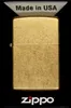 Feuerzeuge Zippo 48267 Regular Street Brass Mann Gold Produktbild-Vorschau 5