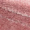 Runder Hochflor Shaggy Teppich Wohnzimmer Langflor Produktbild-Vorschau 1