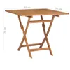 vidaXL Tavolo da giardino pieghevole 85x85x76 cm in legno Anteprima dell’immagine prodotto 14