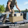 Outsunny Kühlbox 42,6L Große Passive Thermobox bis zu 72 Produktbild-Vorschau 9