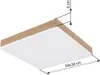 Globo Lighting Deckenleuchte Aluminium weiß matt, LED Produktbild-Vorschau 5