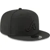 New Era 59Fifty Cap - MLB BLACK Atlanta Braves - 8 Produktbild-Vorschau 2