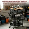 Rollwagen, Küchenwagen, 2 Metallgitterablagen und 1 Produktbild-Vorschau 7