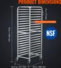 SucceBuy Portapane a 20 livelli, carrello di stoccaggio in Anteprima dell’immagine prodotto 2