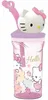 Pohár so slamkou Hello Kitty 360 ml 3D Náhľad obrázku produktu 1