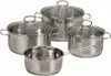 KARL KRÜGER Set de casseroles Manhattan acier inoxydable 4 Voir les images du produit 3