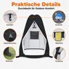 Pop Up Duschzelt 190x120x120cm, UV50+ Camping Pop-up Produktbild-Vorschau 4
