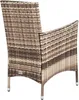 Rattan Gartensessel Polyrattan Stuhl Gartenstuhl 2er Set Produktbild-Vorschau 4