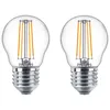 Philips Filament-Kerzenlampe, transparent 40W P45 E27 x2, Produktbild-Vorschau 5