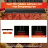 Wärmelampe für Hühnerstall 175W, Infrarot Heizstrahler mit Produktbild-Vorschau 4