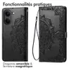 Étui Mandala imoshion pour le Xiaomi Poco X8 Pro - Noir Voir les images du produit 2