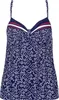 LASCANA Bügel-Tankini-Top Minimal marine-bedruckt Größe 40 Produktbild-Vorschau 1
