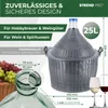 Ballonflasche Strend Pro Cada Inco, 25 Liter Glas, Produktbild-Vorschau 2