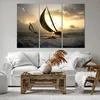 Bild auf Leinwand - Leinwandbild - Schiff Sonnenuntergang Produktbild-Vorschau 6