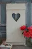 Landhaus Fensterladen LISBETH mit Herz, Shabby antique chic Produktbild-Vorschau 1