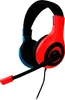 A stereo gaming headset with a red and blue color scheme, shown against a white background. Anteprima dell’immagine prodotto