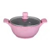 Set de casseroles 20-24-28cm 6 pcs Casserole Induction Alu Voir les images du produit 2