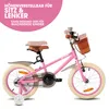 HILAND Ins Star 14 Zoll Kinderfahrrad für Mädchen Jungen 3 Produktbild-Vorschau 2